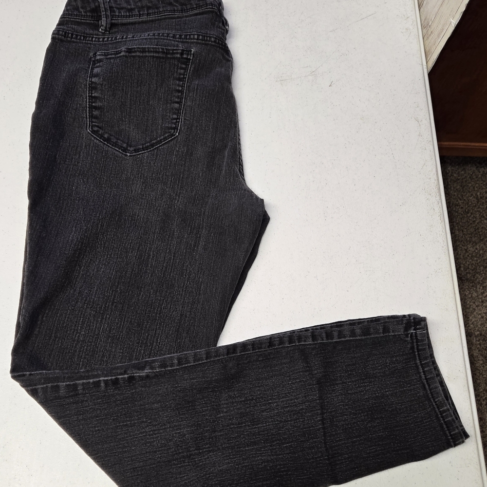 Bongo Junior's Black Skinny Jeans Size 17 Stretch Denim Pre-owned